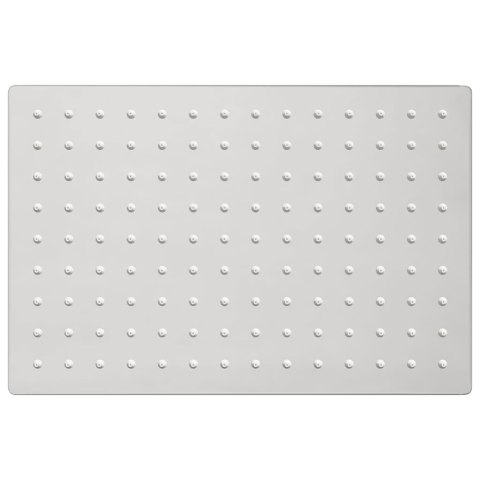 DESZCZOWNICA PRYSZNICOWA STAL NIERDZEWNA 304 PROSTOKĄTNA