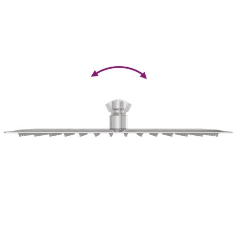 DESZCZOWNICA PRYSZNICOWA STAL NIERDZEWNA 304 PROSTOKĄTNA