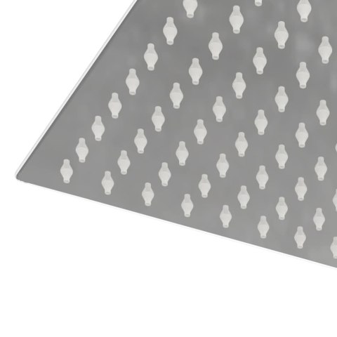 DESZCZOWNICA PRYSZNICOWA STAL NIERDZEWNA 304 PROSTOKĄTNA