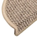 MATY NA SCHODY SAMOPRZYLEPNE SISAL-LOOK 30 SZT. 56X17X3CM