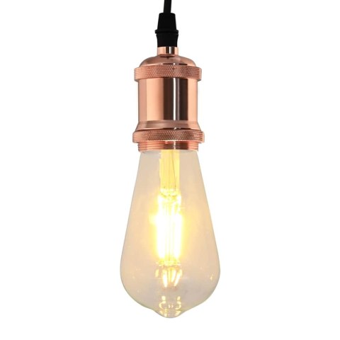 OPRAWKI DO LAMP 2 SZT E27 RÓŻOWE ZŁOTO VINTAGE LOFT INDUSTRIAL