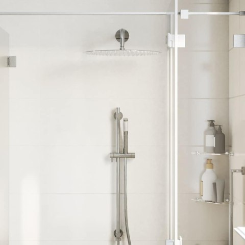 DESZCZOWNICA PRYSZNICOWA ZE STALI NIERDZEWNEJ 304 40CM OKRĄGŁA