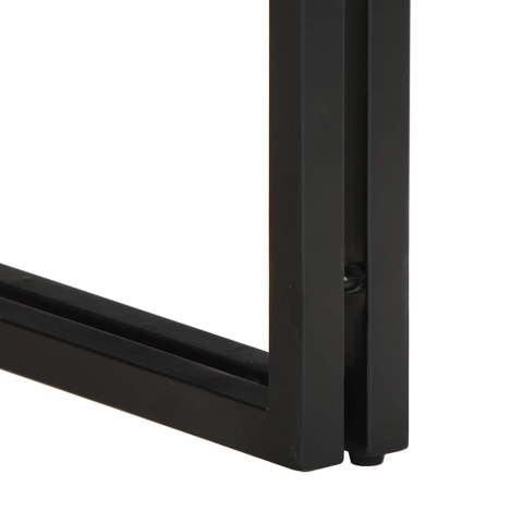 STOLIK KAWOWY 50X50X35CM LITE DREWNO SUROWE MANGO