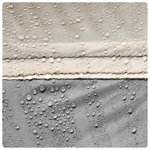 NAMIOT PLAŻOWY 2-OSOBOWY SZARY WODOODPORNY