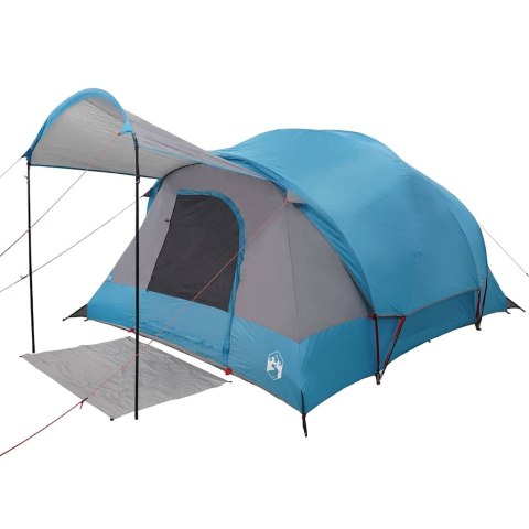 NAMIOT RODZINNY TUNELOWY 8-OS. NIEBIESKI WODOSZCZELNY