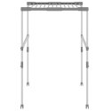 SUSZARKA NA PRANIE 83X(50-55)X(40-85)CM ALUMINIUM