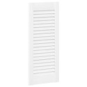 DRZWI DO SZAFEK ŻALUZJOWE 2 SZT. BIAŁE 61,5X29,5CM