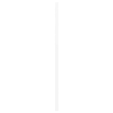 DRZWI DO SZAFEK ŻALUZJOWE 2 SZT. BIAŁE 61,5X29,5CM