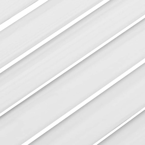 DRZWI DO SZAFEK ŻALUZJOWE 2 SZT. BIAŁE 61,5X29,5CM