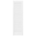 DRZWI DO SZAFEK ŻALUZJOWE 4 SZT. BIAŁE 99X29,5CM