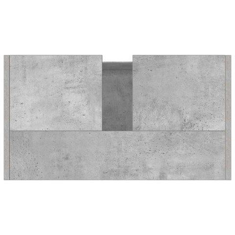SZAFKA ŁAZIENKOWA BETONOWA SZAROŚĆ 60X33X61CM