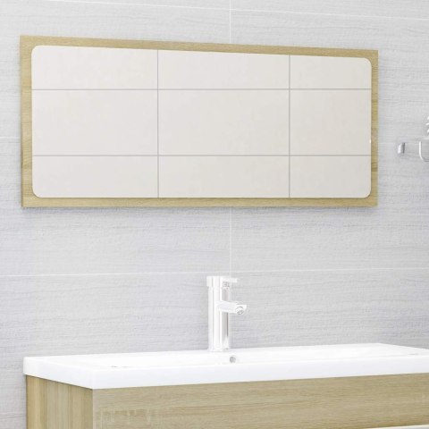 2-CZĘŚCIOWY ZESTAW MEBLI ŁAZIENKOWYCH DĄB SONOMA PŁYTA