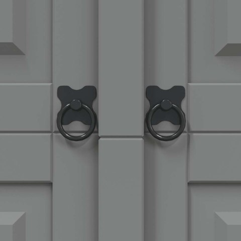 SZAFA SOSNOWA W MEKSYKAŃSKIM STYLU CORONA 2-DRZWIOWA SZARA