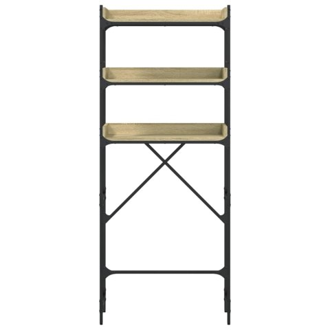 REGAŁ NAD PRALKĘ DĄB SONOMA 67X25X163CM