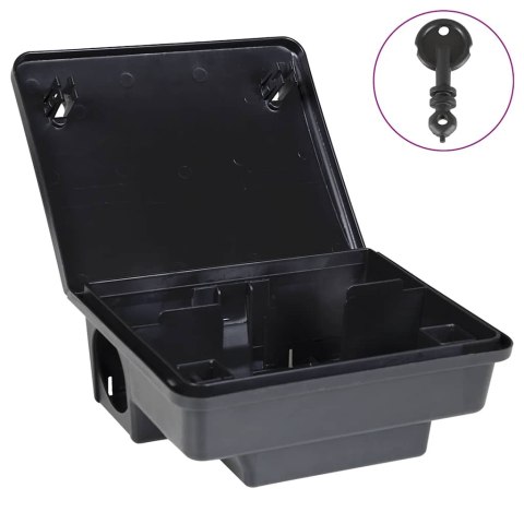 PUŁAPKA NA MYSZY BEZPIECZNA DLA DZIECI I ZWIERZĄT 4 SZT. 23X19X9,5CM