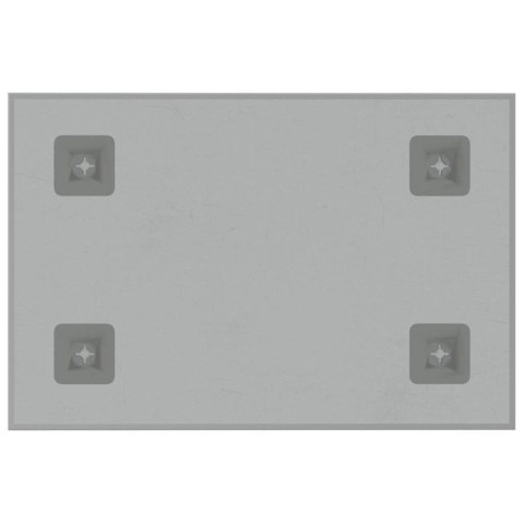 ŚCIENNA TABLICA MAGNETYCZNA BIAŁA 40X30CM SZKŁO HARTOWANE