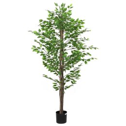 SZTUCZNA ROŚLINA FICUS 1260 LIŚCI 200CM ZIELONA