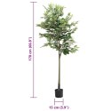 SZTUCZNE DRZEWO FICUS 756 LIŚCI 170CM ZIELONE