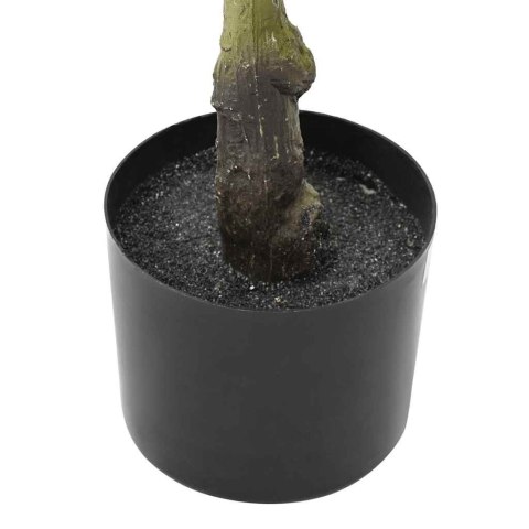 SZTUCZNE DRZEWO FICUS 30 LIŚCI 125CM ZIELONE