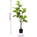SZTUCZNE DRZEWO FICUS 30 LIŚCI 125CM ZIELONE