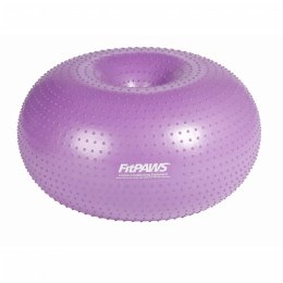 FITPAWS PIŁKA DO BALANSOWANIA DLA ZWIERZĄT TRAX DONUT 55CM FIOLETOWA