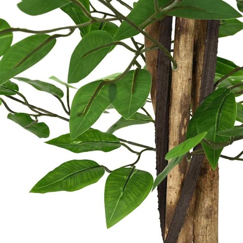 SZTUCZNA ROŚLINA FICUS 788 LIŚCI 120CM ZIELONA