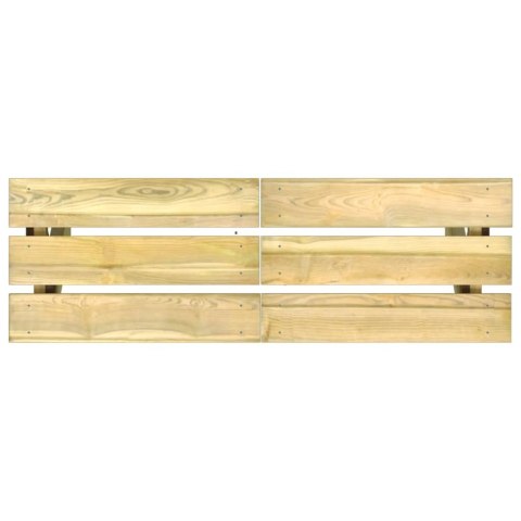 ŁAWKA OGRODOWA 110CM IMPREGNOWANE DREWNO SOSNOWE