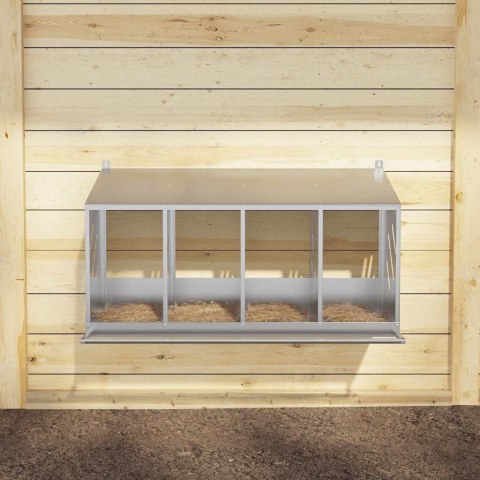 GNIAZDO DLA KUR KLATKA LĘGOWA DLA KUR Z 4 PRZEGRODAMI