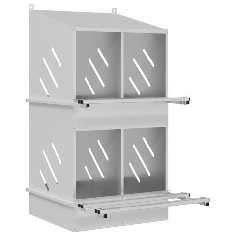 GNIAZDO DLA KUR KLATKA LĘGOWA DLA KUR Z 4 PRZEGRODAMI