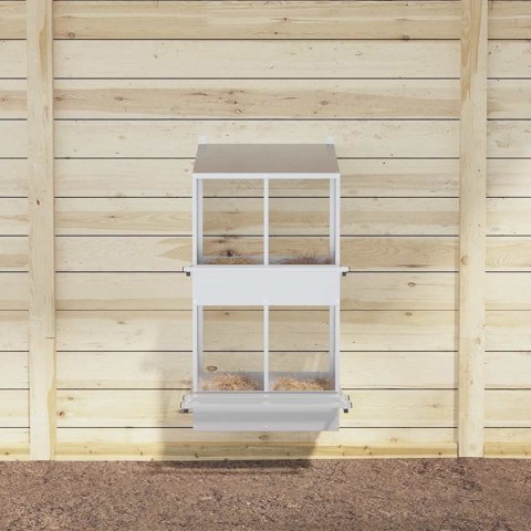 GNIAZDO DLA KUR KLATKA LĘGOWA DLA KUR Z 4 PRZEGRODAMI