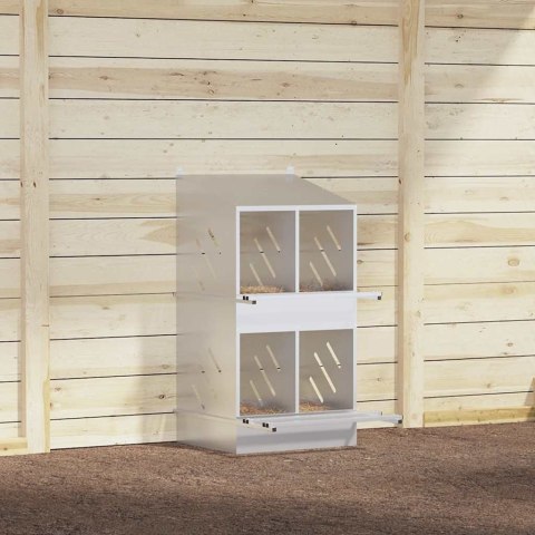 GNIAZDO DLA KUR KLATKA LĘGOWA DLA KUR Z 4 PRZEGRODAMI