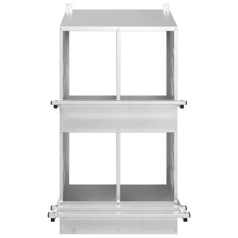 GNIAZDO DLA KUR KLATKA LĘGOWA DLA KUR Z 4 PRZEGRODAMI