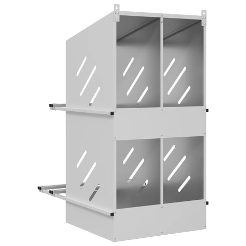 GNIAZDO DLA KUR KLATKA LĘGOWA DLA KUR Z 4 PRZEGRODAMI