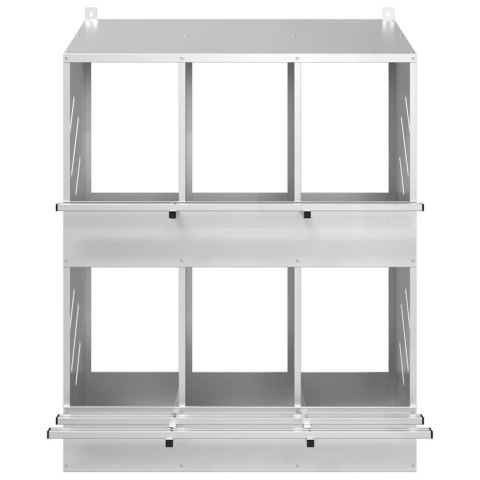 GNIAZDO DLA KUR KLATKA LĘGOWA DLA KUR Z 6 PRZEGRODAMI