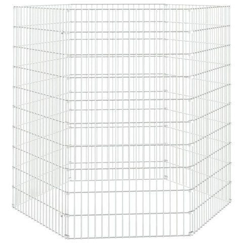 KOJEC DLA ZWIERZĄT 6 PANELI 54X100CM GALWANIZOWANE ŻELAZO