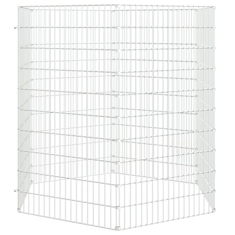 KOJEC DLA ZWIERZĄT 6 PANELI 54X100CM GALWANIZOWANE ŻELAZO