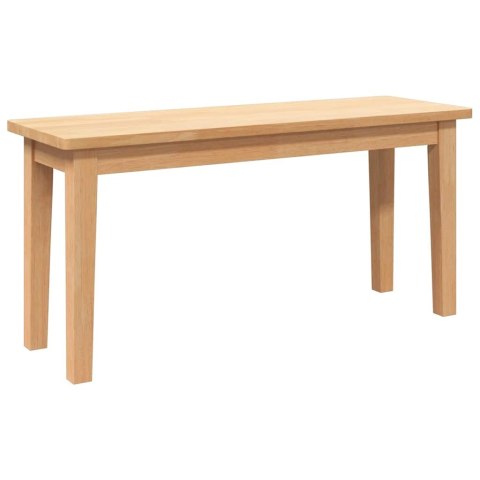 ŁAWKA 90CM DREWNO LITE GUMA