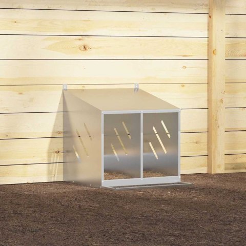 GNIAZDO DLA KUR KLATKA LĘGOWA DLA KUR Z 2 PRZEGRODAMI