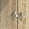 KOMODA SONOMA OAK 37,5X35X180CM DREWNO KLEJONE