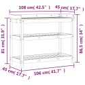 STOLIK OGRODNICZY Z PÓŁKĄ 108X45X86,5CM IMPREGNOWANA SOSNA