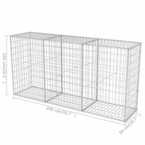 KOSZ GABIONOWY GABION 200X50X100CM