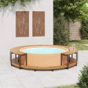 OBUDOWA DOMOWEGO SPA 273X53CM DREWNO AKACJOWE