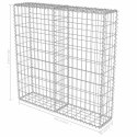 ŚCIANA GABIONOWA GABION Z POKRYWAMI 100X20X100CM