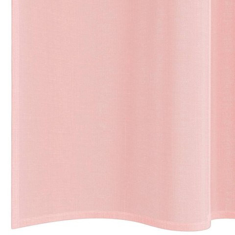 ZASŁONY WOALOWE Z PĘTELKAMI 2 SZT. RÓŻOWE 140X260CM