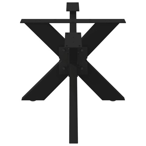 NOGA STOLIKA KAWOWEGO CZARNY 98X58X(42-43)CM STAL