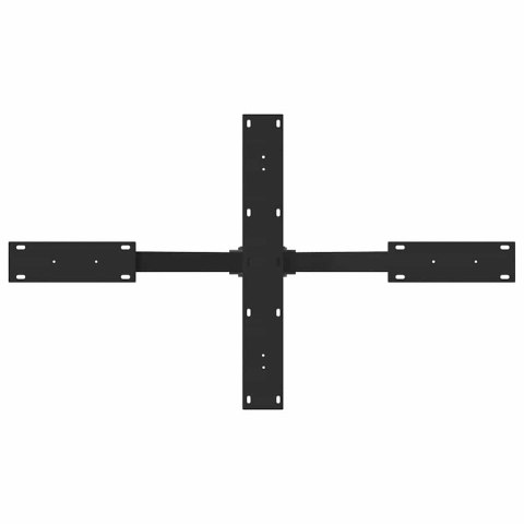 NOGA STOLIKA KAWOWEGO CZARNY 98X58X(42-43)CM STAL