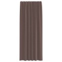 ZASŁONY WOALOWE Z ZAKŁADKĄ NA GÓRZE 2 SZT. BRĄZOWE