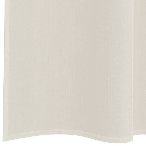 ZASŁONY WOALOWE Z ZAKŁADKĄ NA GÓRZE 2 SZT. KREMOWE