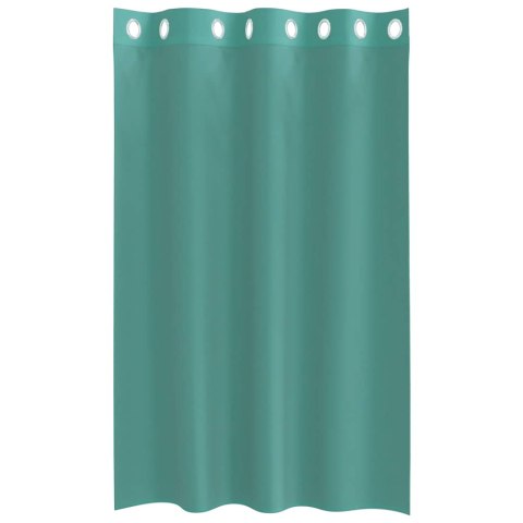 ZASŁONY WOALOWE Z PRZELOTKAMI 2 SZT. TURKUSOWE