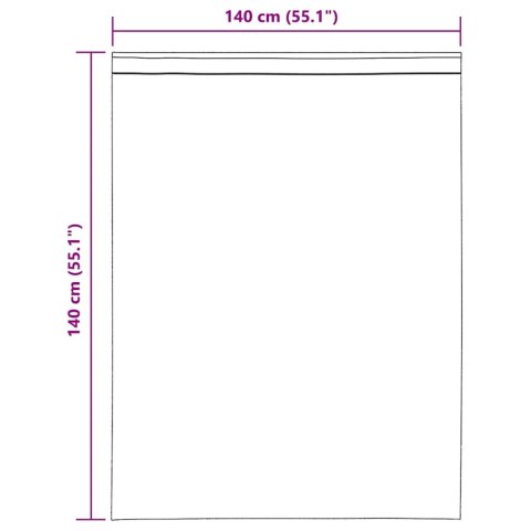 ZASŁONY WOALOWE Z ZAKŁADKĄ NA GÓRZE 2 SZT. BRĄZOWE
